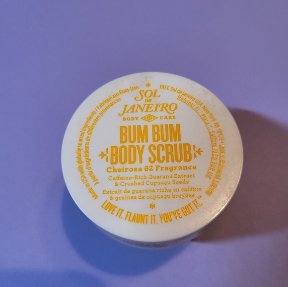 Sol de Janeiro Bum Bum Body Scrub: Cheirosa 62 Fragrance, .7oz, New - Picture 2 of 3